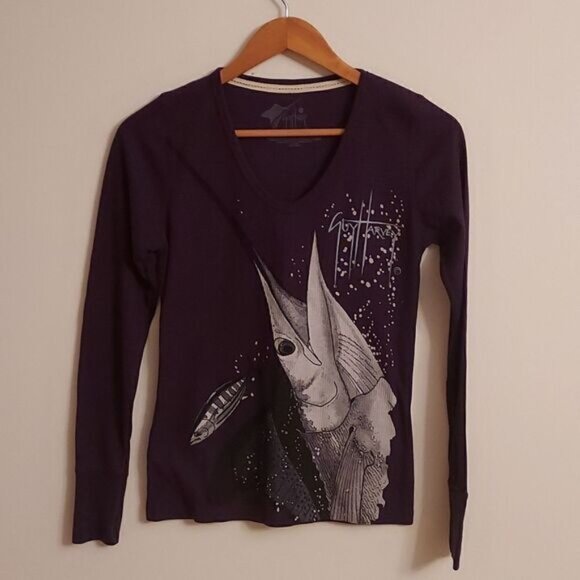 Guy Harvey Waffle thermal top - Picture 1 of 4